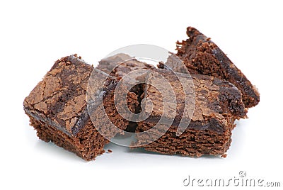Chocolate Brownies Stock Photo