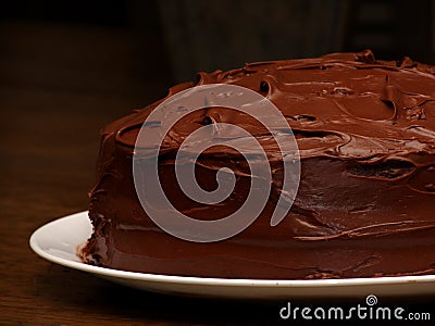 Chocolate Cake Stock Photo