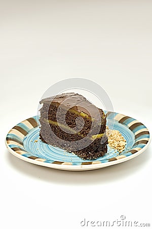 Chocolate cake Stock Photo