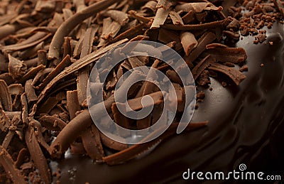 Chocolate cake Stock Photo