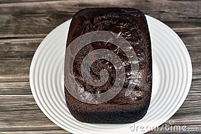 chocolate cake mix, delicious homemade cakes, Rich source of protein, carbohydrates, sugar, energy, flavorsome treat for occasions Stock Photo
