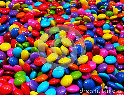 Chocolate candies Stock Photo