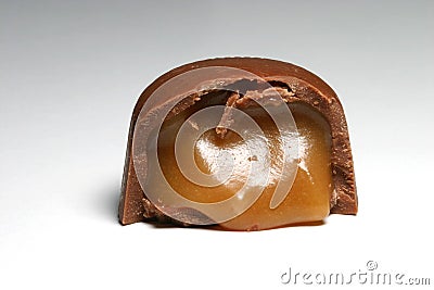 Chocolate Caramel Stock Photo