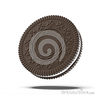 Chocolate cookie Stock Photo