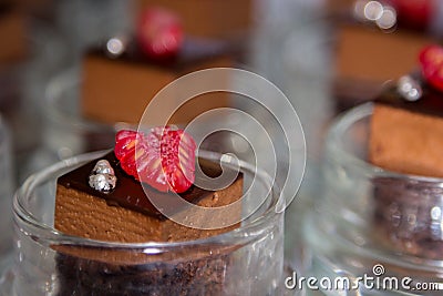 chocolate love Stock Photo