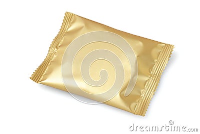 Chocolate In Sealed Wrapper Stock Photo