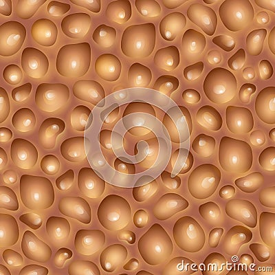 Chocolate seamless texture Vector Illustration