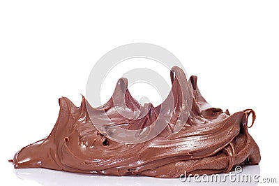 Chocolate spread Stock Photo