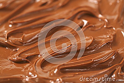 Chocolate spread Stock Photo