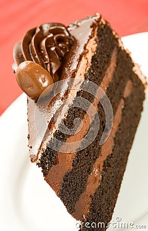 Chocolate Torte Stock Photo