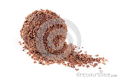 Chocolate truffle Stock Photo