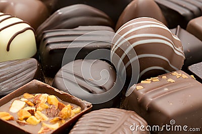 Chocolates Stock Photo