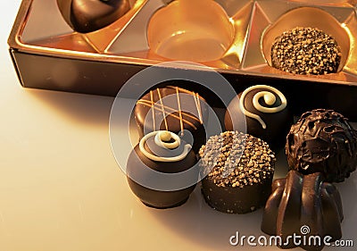 Chocolates Stock Photo