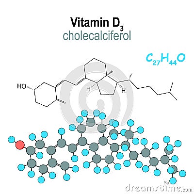 Cholesterol is an organic lipid molecule or modified steroid structural component of all animal cell. Structure of a molecule Vector Illustration