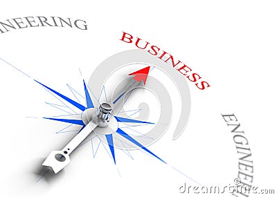 Choosing a business career, Professional guidance Stock Photo