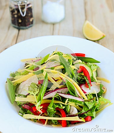 Thai salad Stock Photo