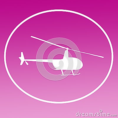 Chopper Helicopter Logo Banner Background Image Stock Photo