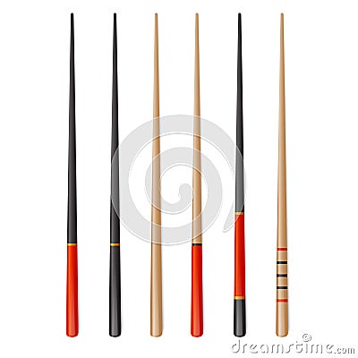 Chopstick vector chinese sushi isolated japanese chop food stick. Japan wooden bamboo stick Vector Illustration