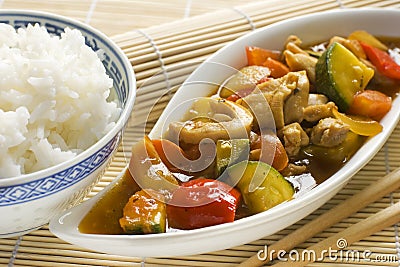 Chopsuey Stock Photo