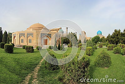 Chorsu in Samarkand city, Uzbekistan Stock Photo