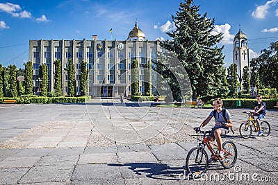 Chortkiv in Ukraine Editorial Stock Photo