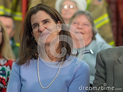 Chris Christie Town Hall Meeting Editorial Stock Photo