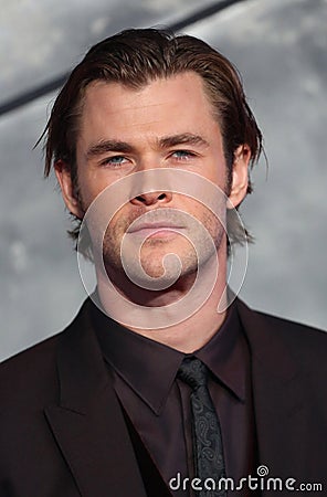 Chris Hemsworth Editorial Stock Photo