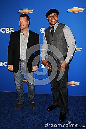 Chris O'Donnell,LL Cool J Editorial Stock Photo
