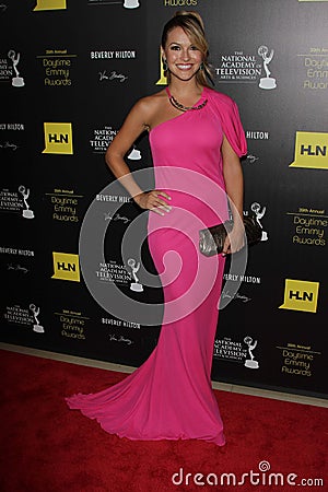 Chrishell Stause at the 39th Annual Daytime Emmy Awards, Beverly Hilton, Beverly Hills, CA 06-23-12 Editorial Stock Photo