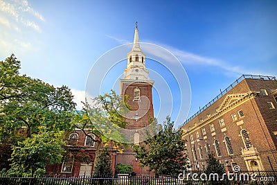 Christ Church in Philadelphia, Pennsylvania Stock Photo