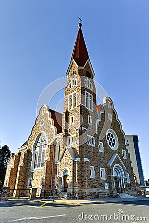 Christ Church - Windhoek, Namibia Stock Photo