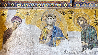 Christ Pantocrator Editorial Stock Photo