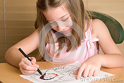 Christian Coloring Book 2 Stock Photo