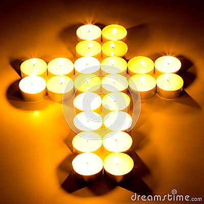 Christian cross Stock Photo