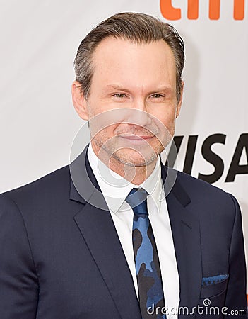 Christian Slater at The Public premiere at TIFF2018 Editorial Stock Photo