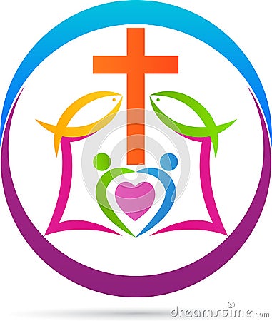 Christianity cross Vector Illustration