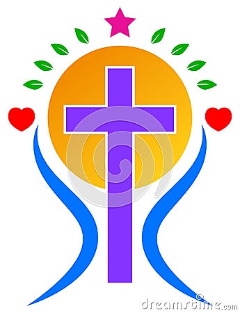 Christianity logo Vector Illustration