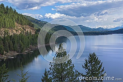 Christina Lake British Columbia Canada Stock Photo