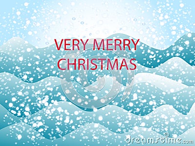 Christmas -Greeting card - congratulations on Christmas and New Year Stock Photo