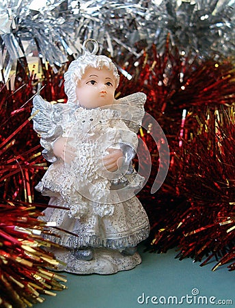 Christmas angel Stock Photo