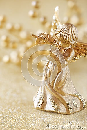 Christmas angel Stock Photo