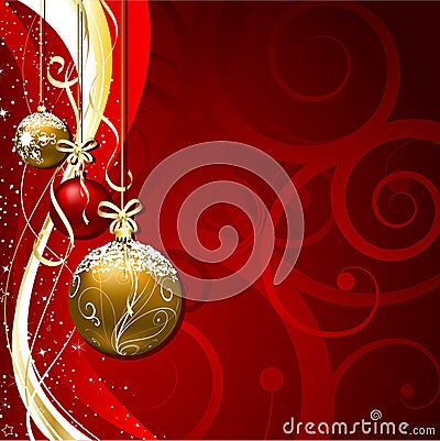 Christmas background Vector Illustration