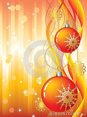 Christmas background. Vector Illustration