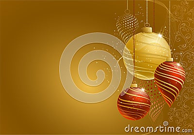 Christmas Background Stock Photo