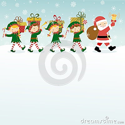 Christmas background Vector Illustration