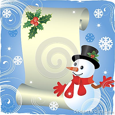 Christmas background Vector Illustration