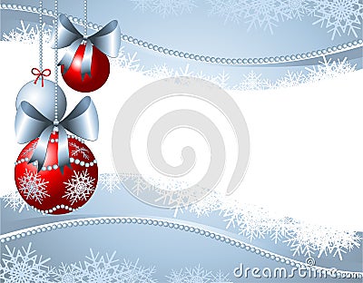 Christmas background customizable Stock Photo