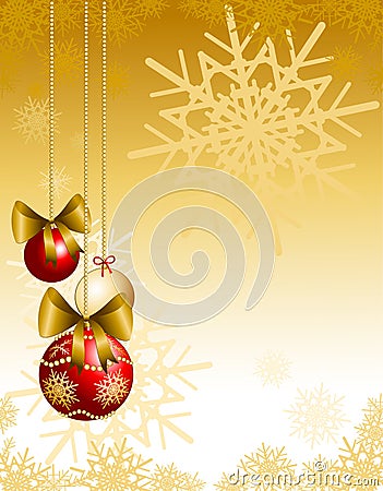 Christmas background customizable Stock Photo