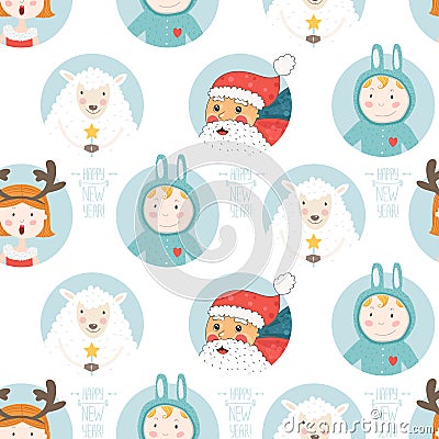 Christmas background Vector Illustration