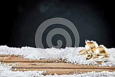 Christmas background for product placement Stock Photo